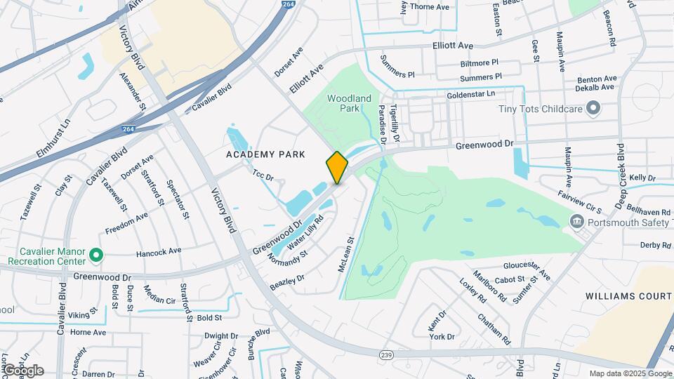 3217 Greenwood Dr Map and Location Details