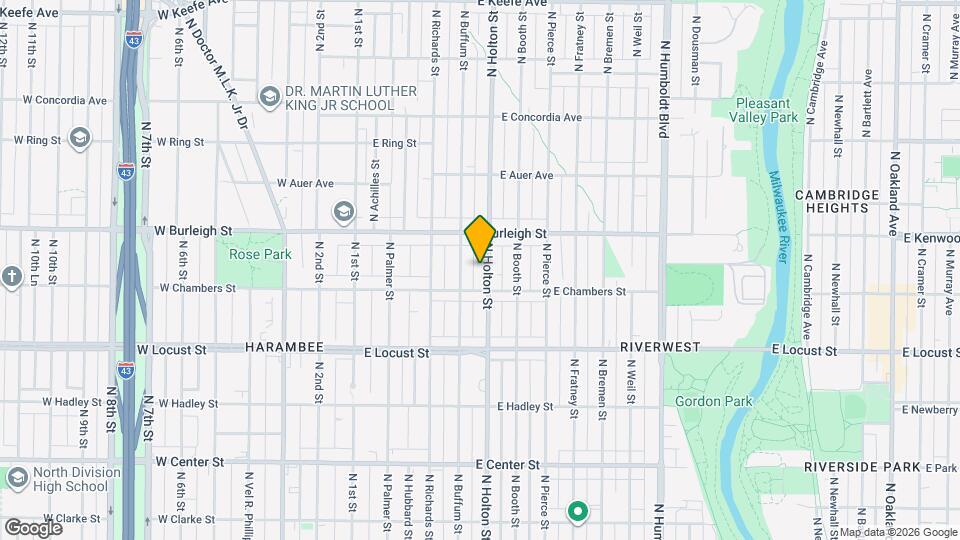 3027-3029-3029 N Holton St Map and Location Details