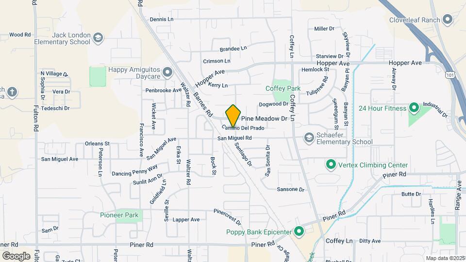 2002 Camino del Prado Map and Location Details