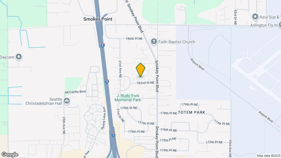 3303 182nd St NE Map and Location Details