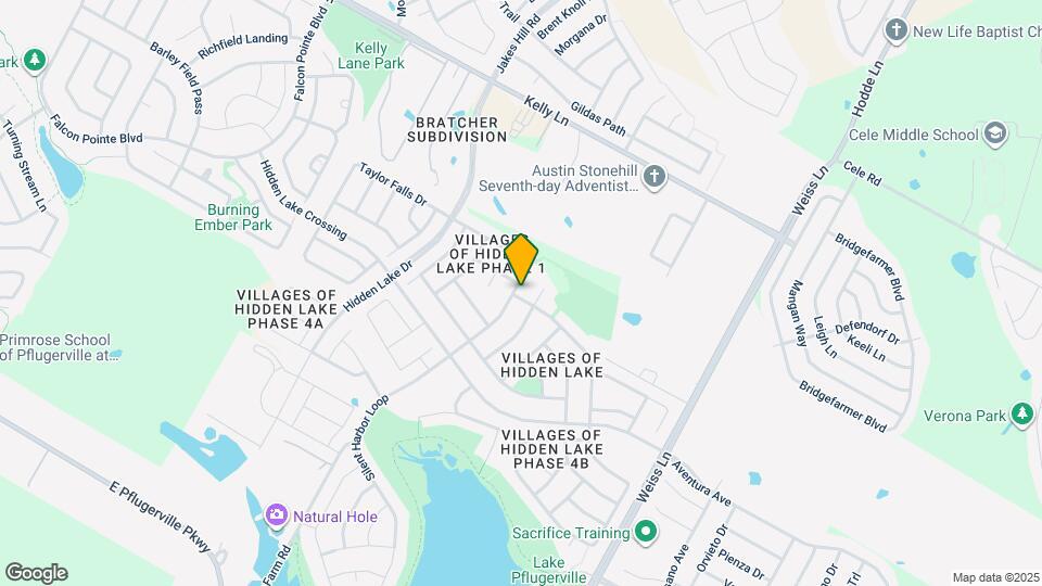 4128 Veiled Falls Dr Map and Location Details