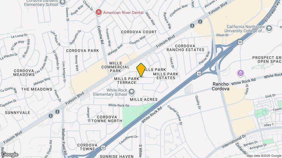 10512 Glenview Way Map and Location Details