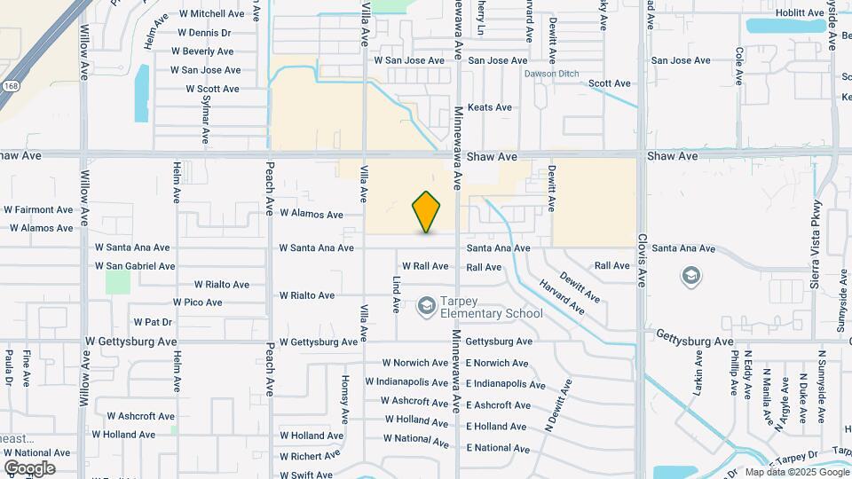 71 W Santa Ana Ave, Unit Santa Ana Apartment Map and Location Details