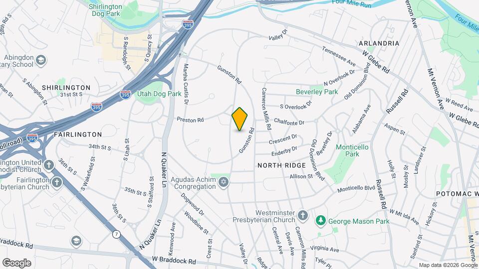 3260 Gunston Rd Map and Location Details