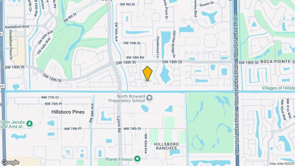 23424 SW 53rd Ave Map and Location Details