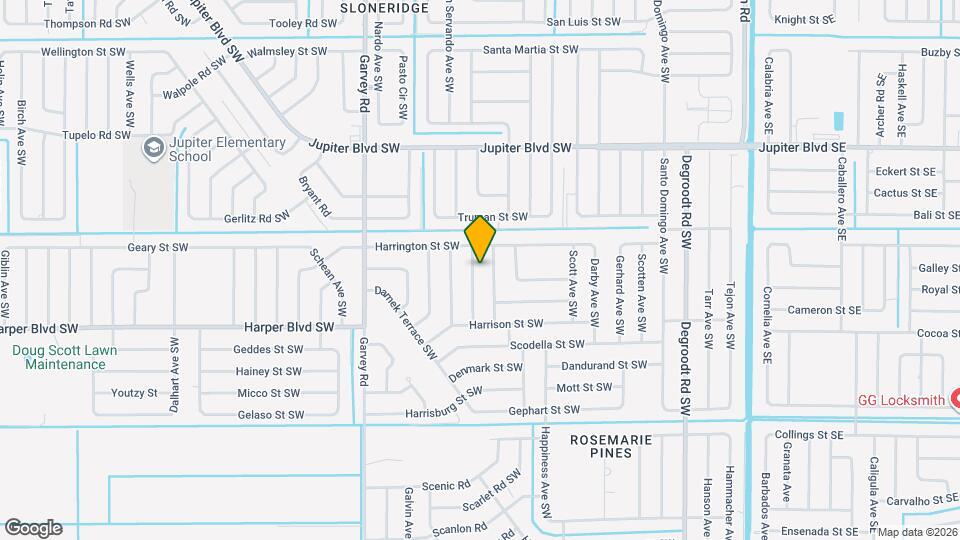 731 Hartford Ave SW Map and Location Details