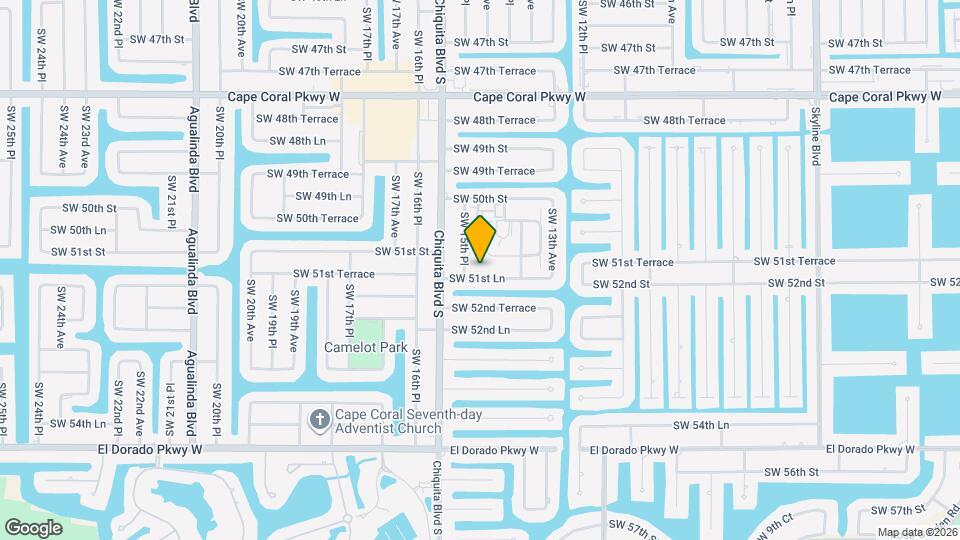 1517 SW 51st Ln Map and Location Details