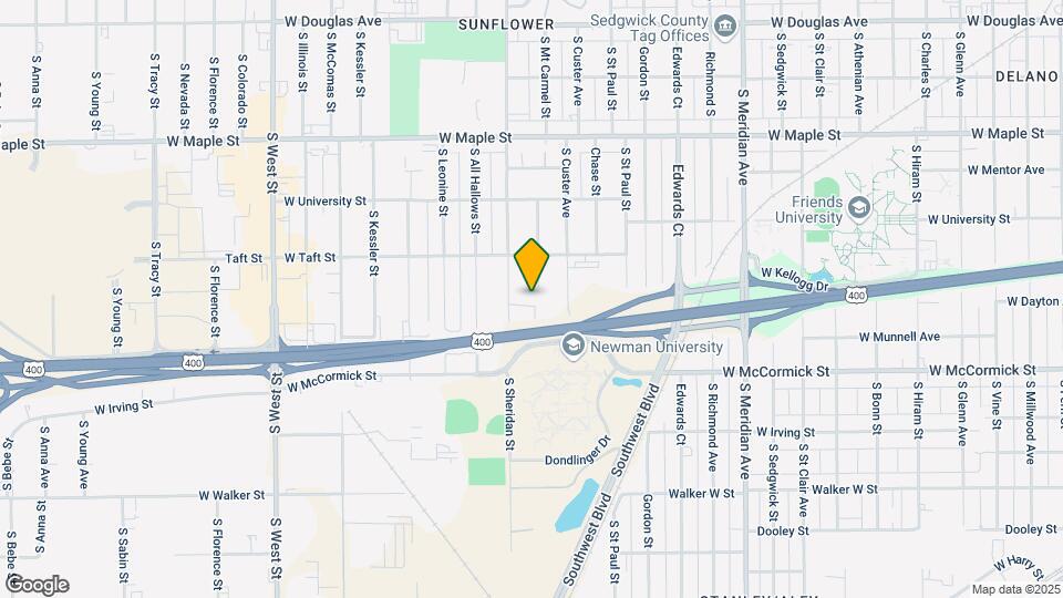 619 S Mt Carmel St Map and Location Details