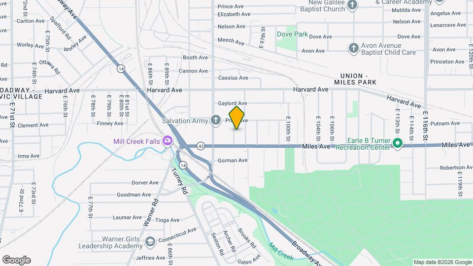 4163 E 94th St Map and Location Details