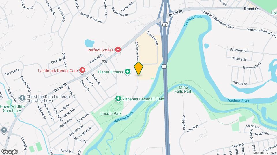 122 Coliseum Ave Map and Location Details