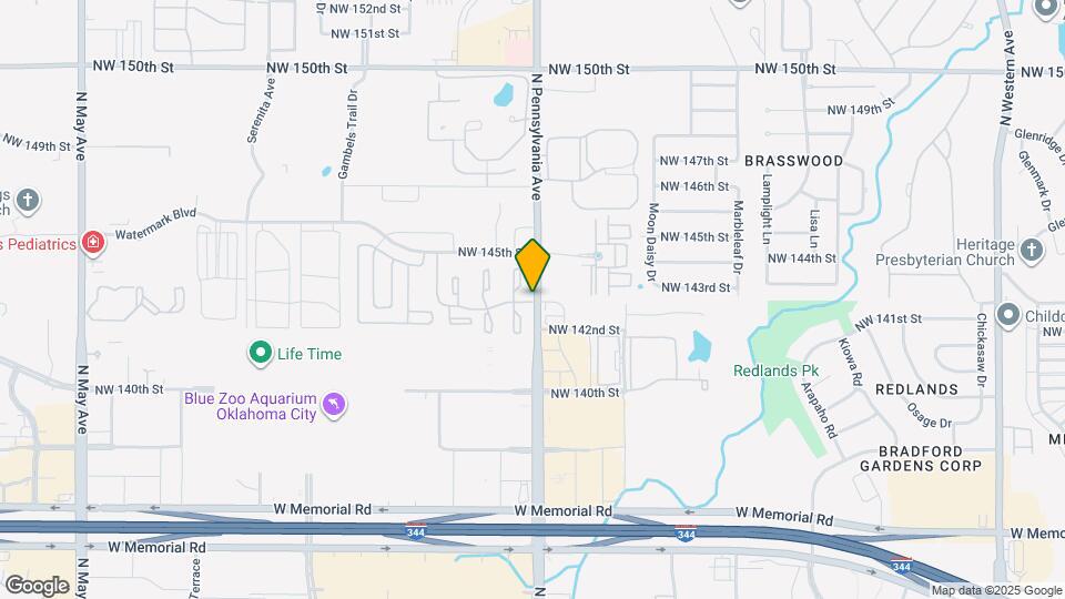 14331 N Pennsylvania Ave Map and Location Details