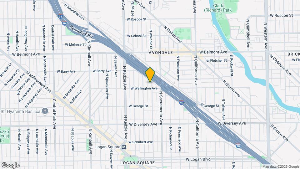 3010 N Whipple St, Unit 001 Map and Location Details