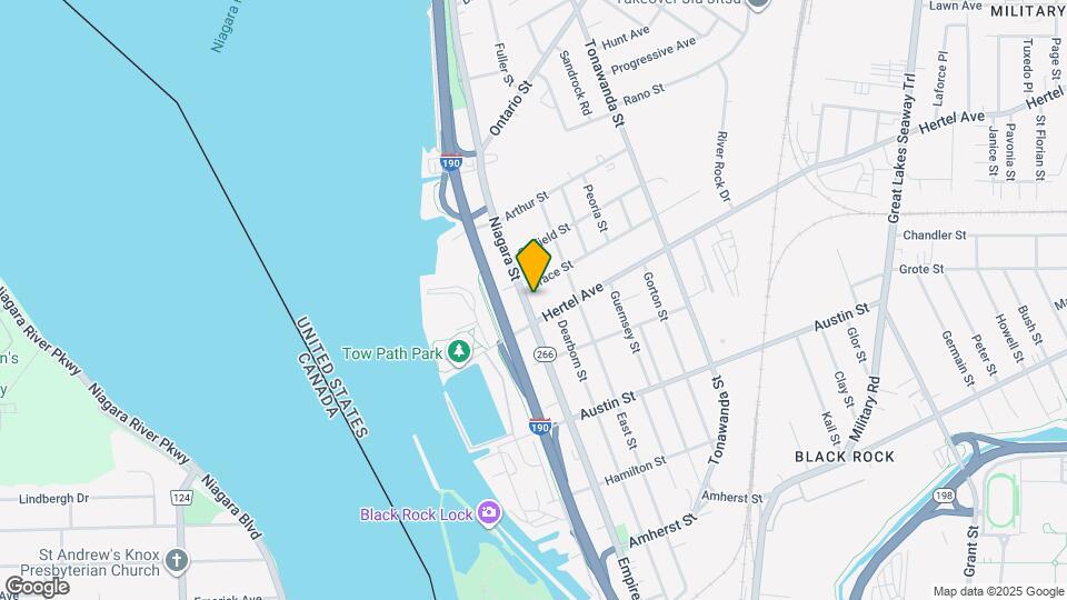 2099 Niagara St Map and Location Details