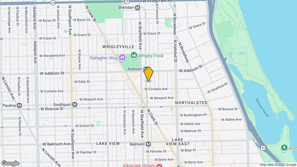 3518 N Wilton Ave Map and Location Details