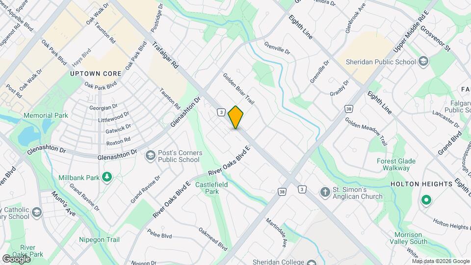 2140 Trafalgar Rd Map and Location Details