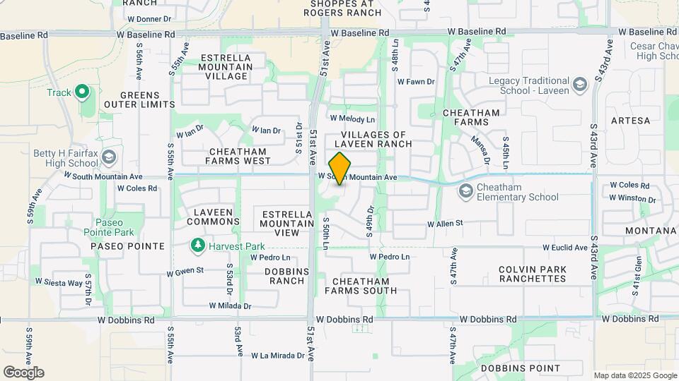 8420 S 50th Dr Mapa y Detalles de la Ubicación