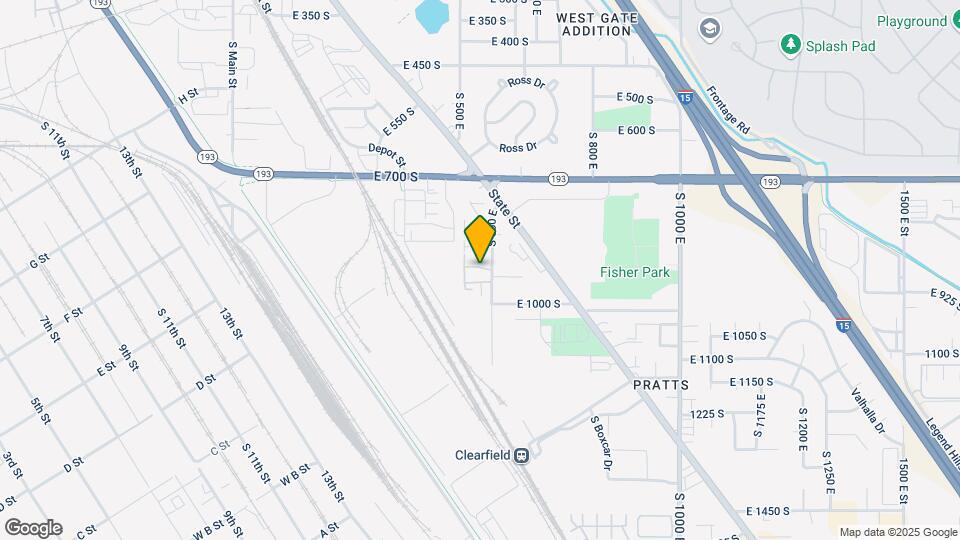 Clearfield Townhomes Map and Location Details
