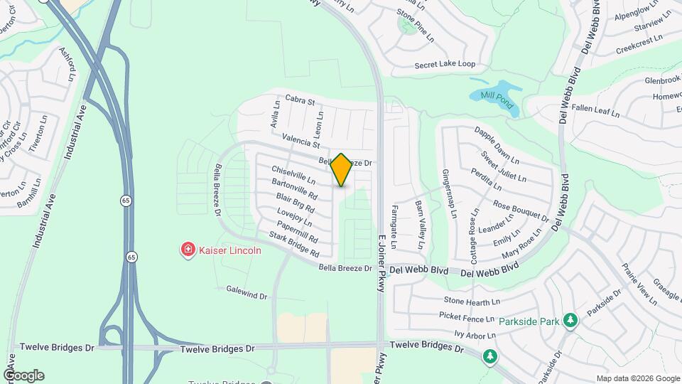 1166 Victorian St Map and Location Details