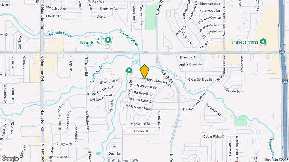 700 Robin Meadow Dr Mapa y Detalles de la Ubicación