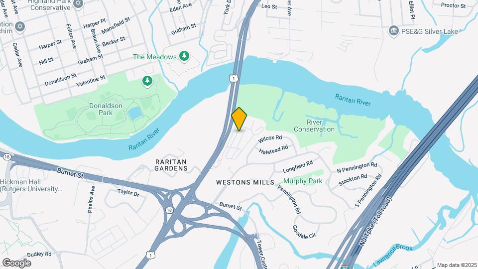 Raritan Crossing Apartment Homes Map and Location Details