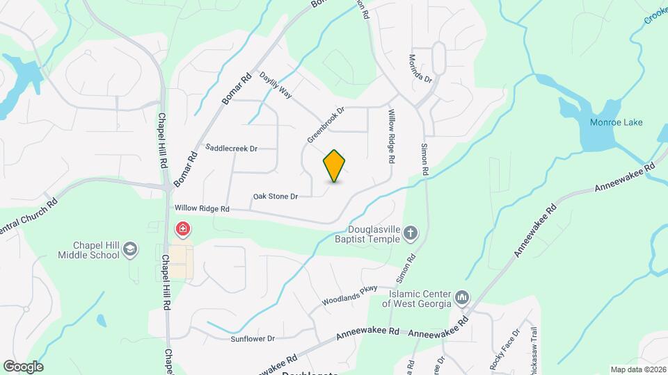 4006 Oak Stone Dr Map and Location Details