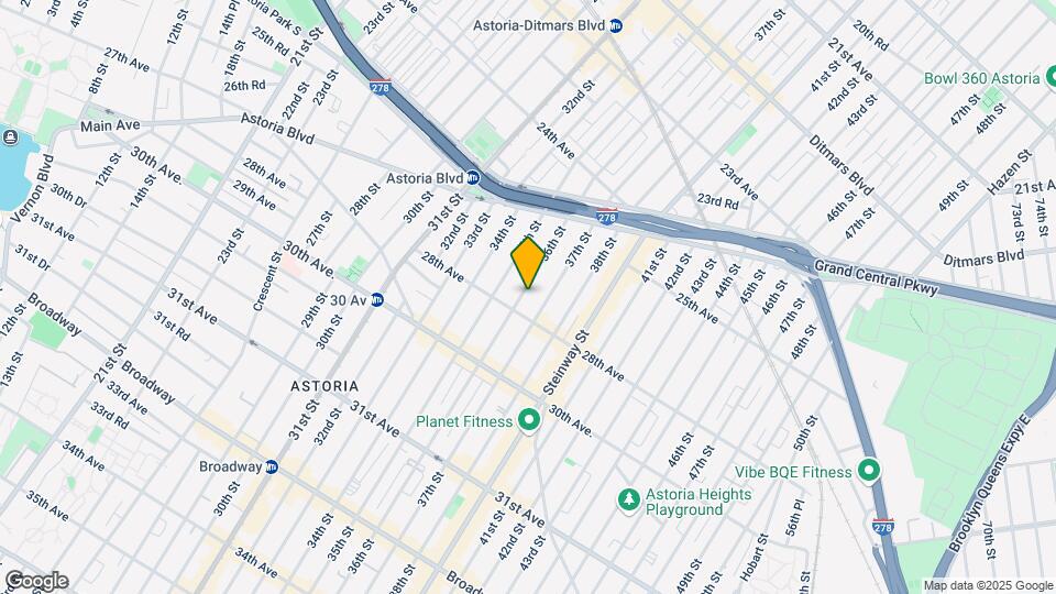 2581 36th St Map and Location Details