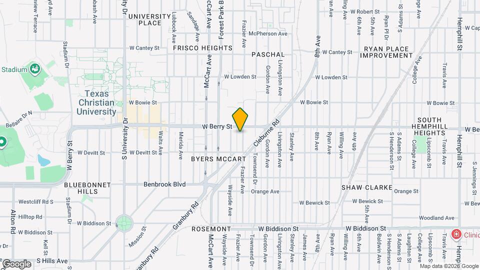 3112 Frazier Ave Map and Location Details