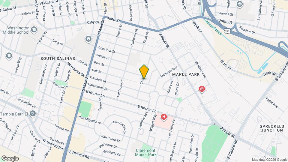 3 El Paso Pl Mapa y Detalles de la Ubicación