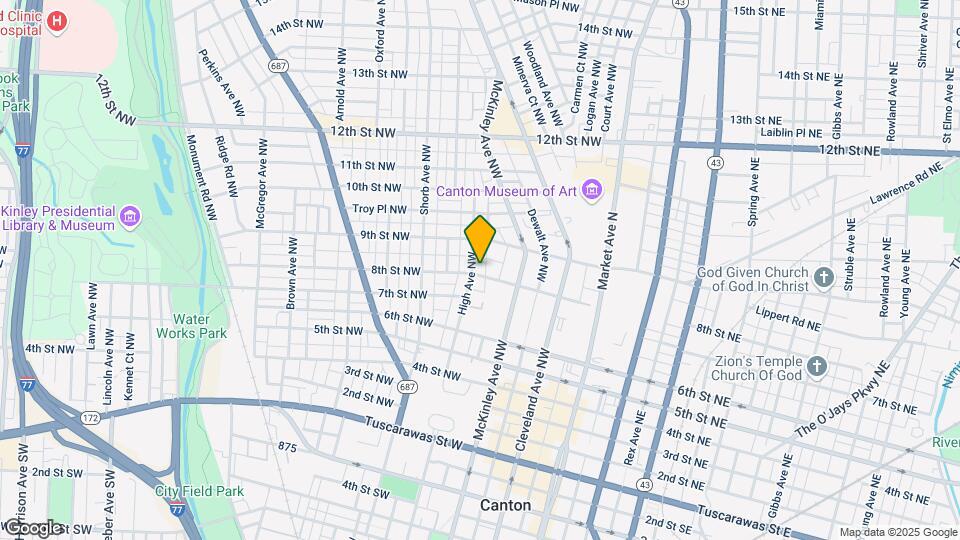 619-623 8th St NW Map and Location Details