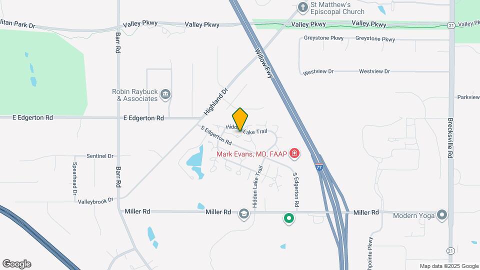 6671 Hidden Lake Trail Map and Location Details