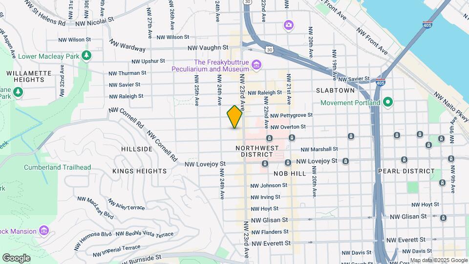 2330-2352 NW Overton St Map and Location Details