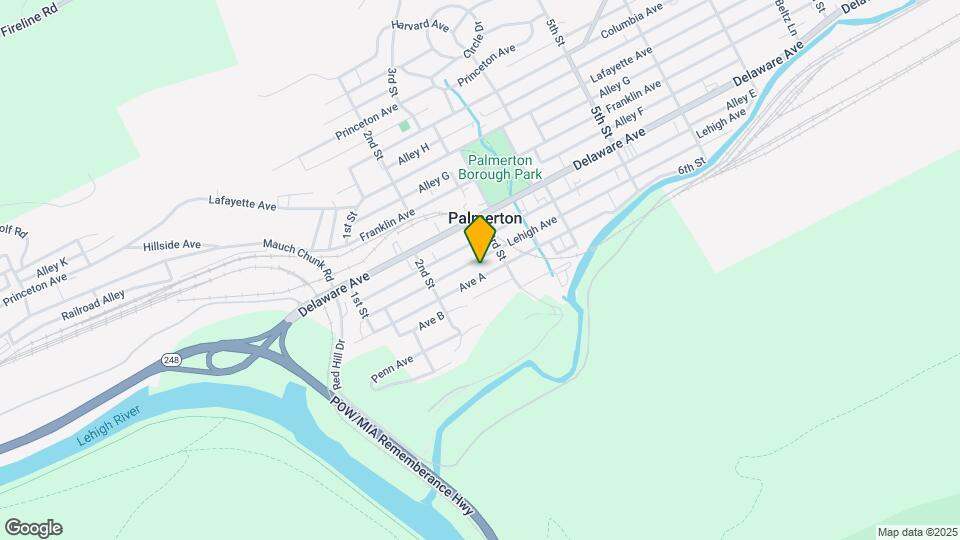 256 Lehigh Ave Mapa y Detalles de la Ubicación