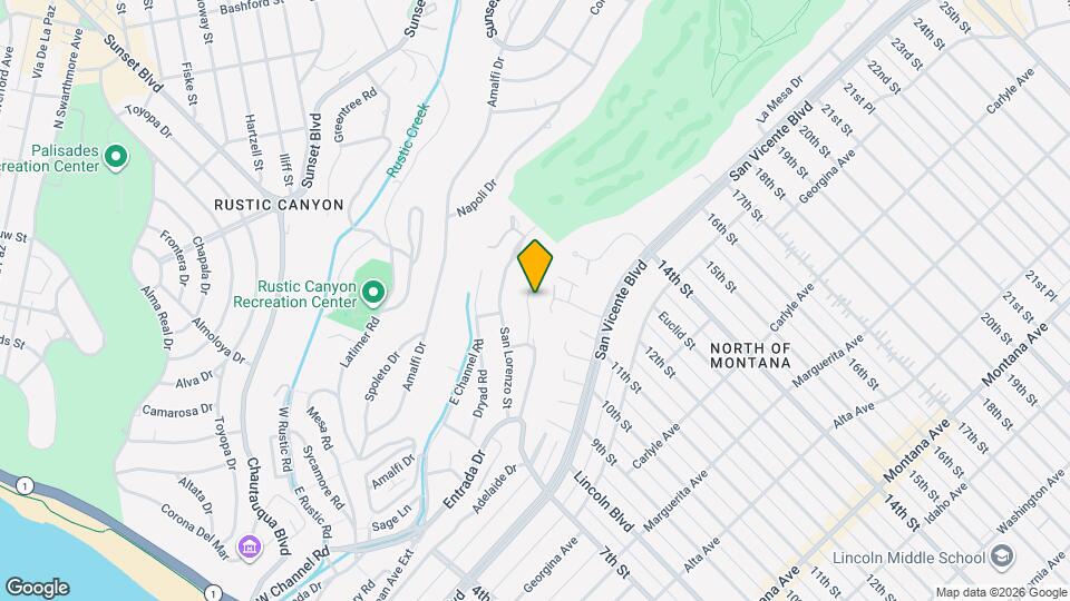 740 Kingman Ave Map and Location Details