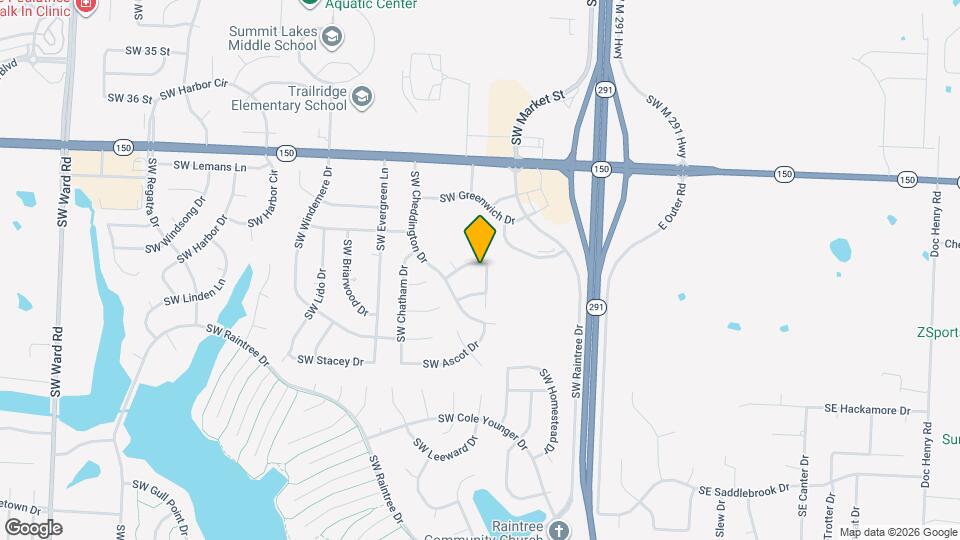 3906 SW Charthwell Ct Map and Location Details