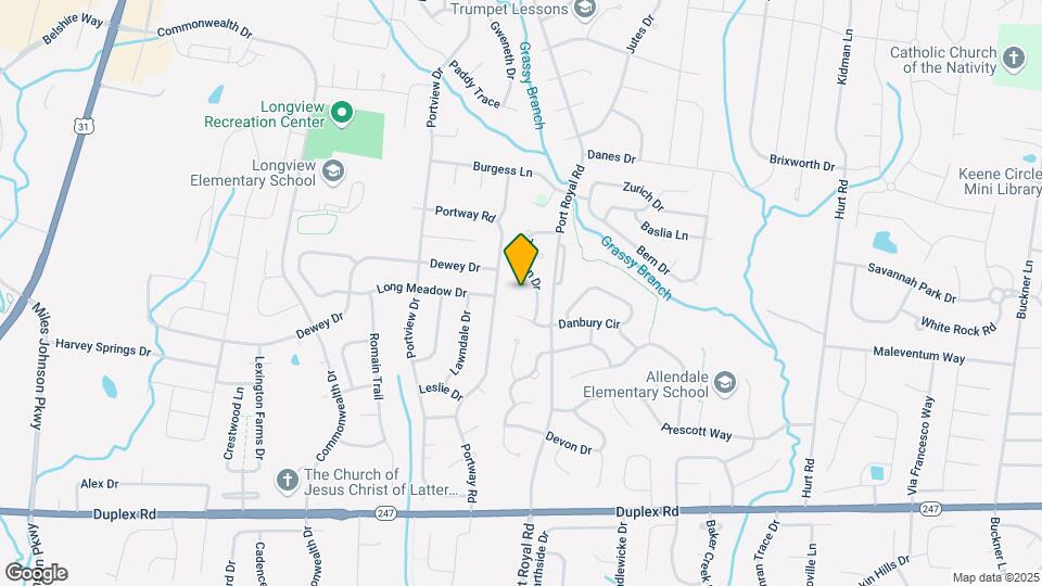 1807 Lowell Ct Map and Location Details