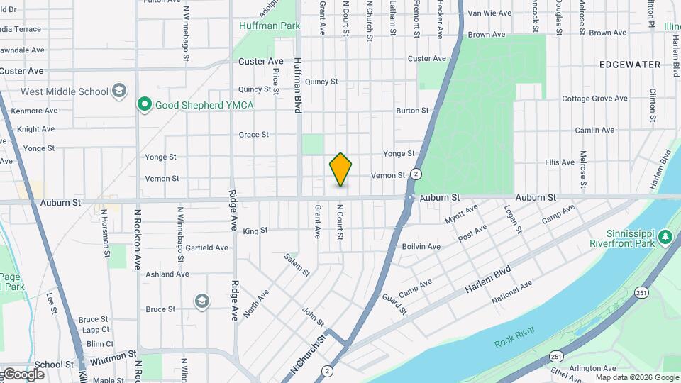 1508 N Court St Map and Location Details