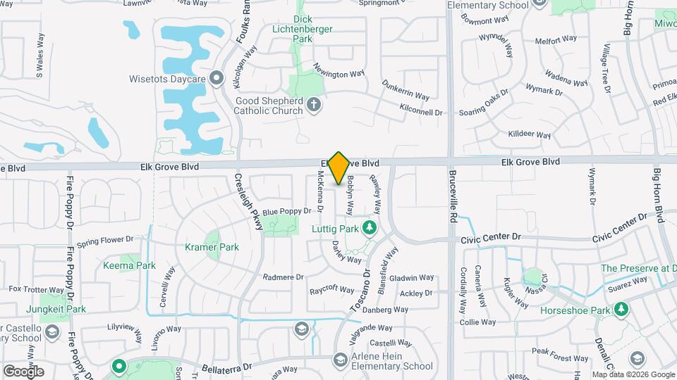 9641 Darley Way Mapa y Detalles de la Ubicación