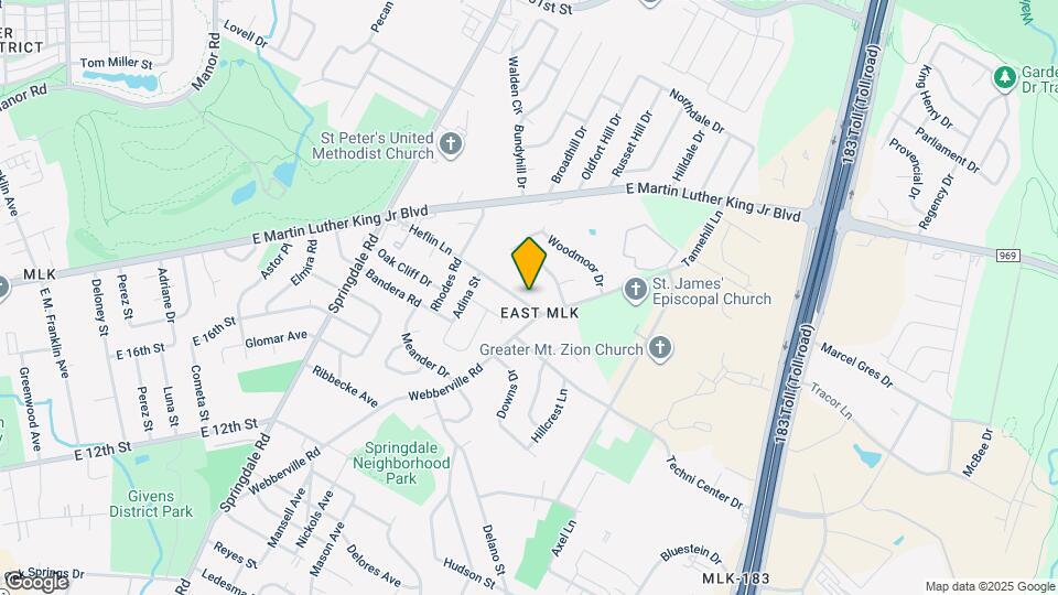 5112 Heflin Ln Map and Location Details