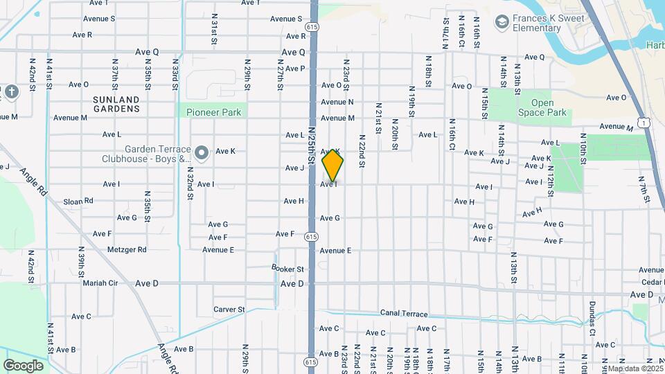 2373 Avenue I Map and Location Details