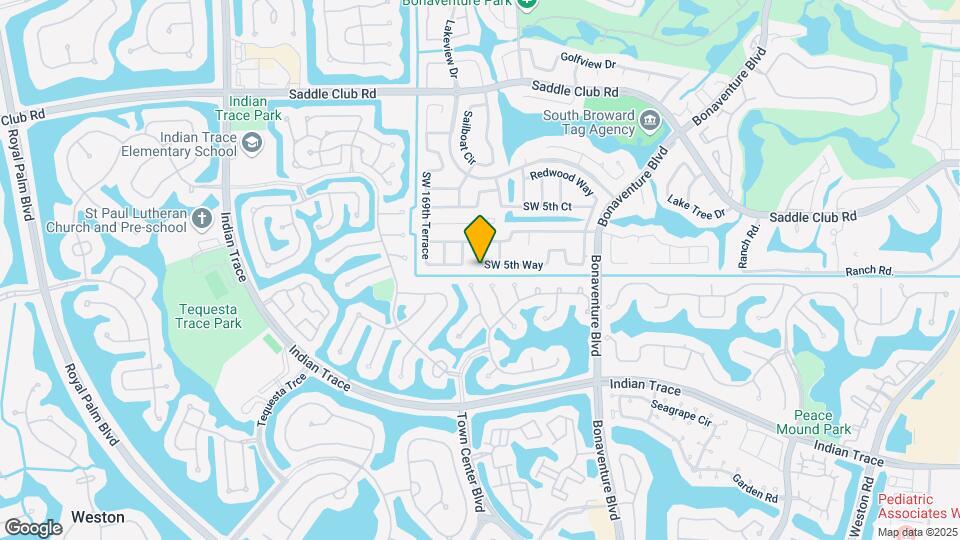 16876 SW 5th Way Map and Location Details