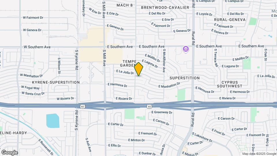 306 E Manhatton Dr Map and Location Details
