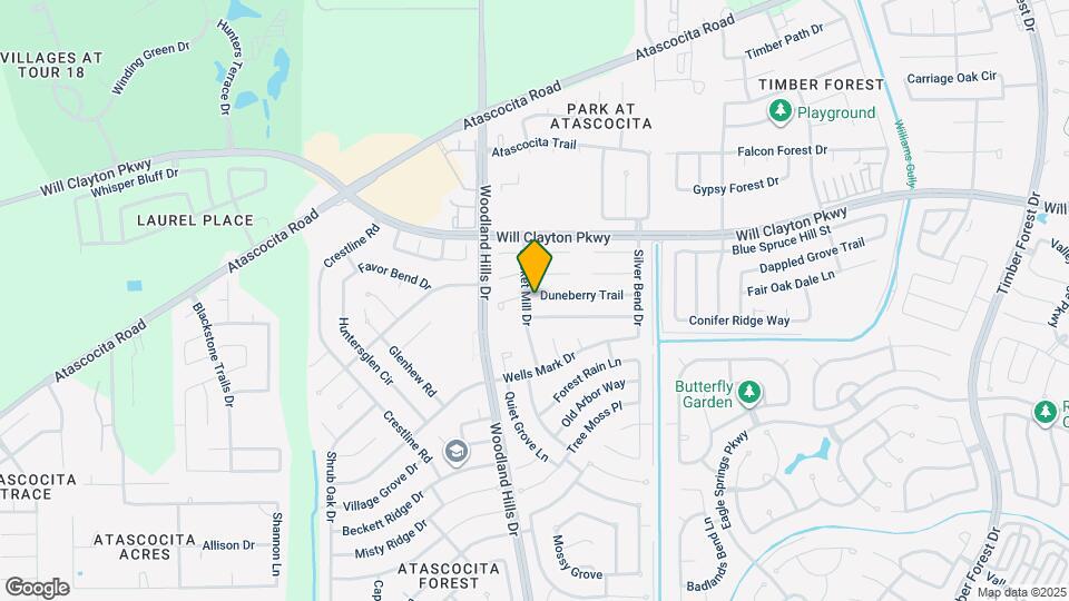 4106 Duneberry Trail Map and Location Details