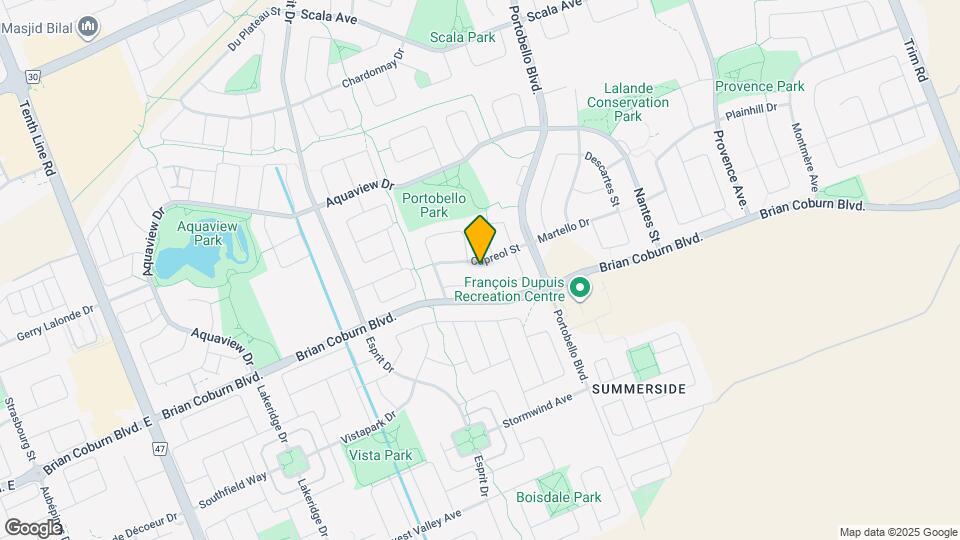 1031 Capreol St Map and Location Details