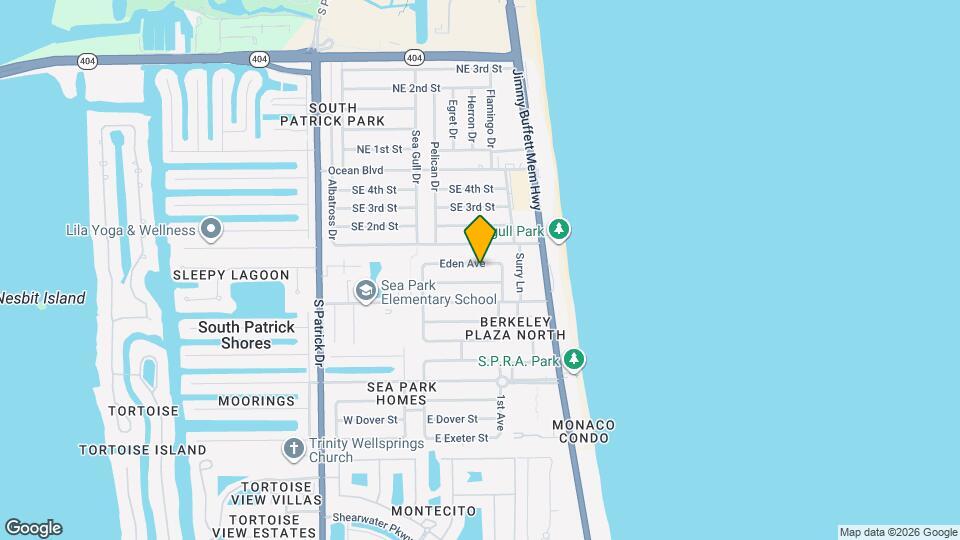 122 Eden Ave Map and Location Details