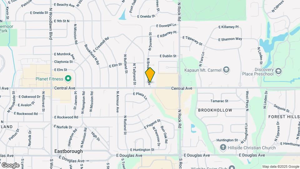 514 N Broadmoor Ave Map and Location Details