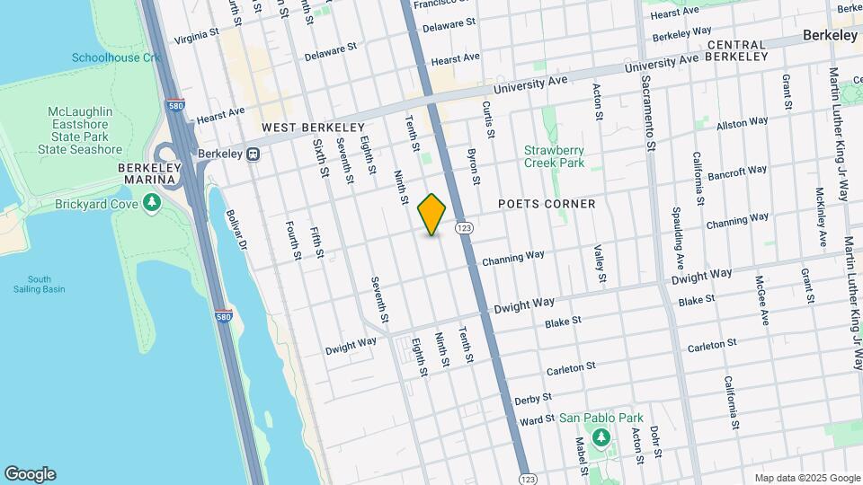 2314 10th St Map and Location Details