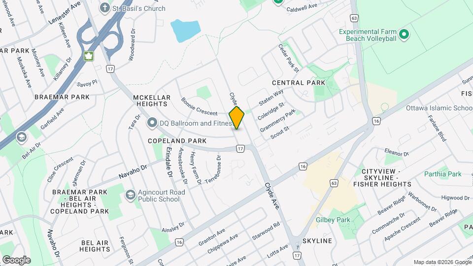 1217-1227 Cameo Dr Map and Location Details