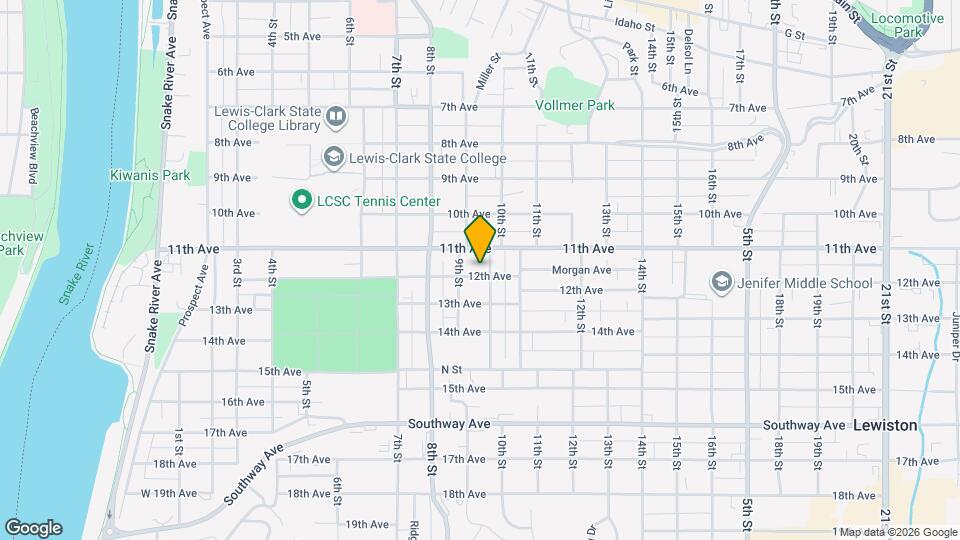 1122 10th St Map and Location Details