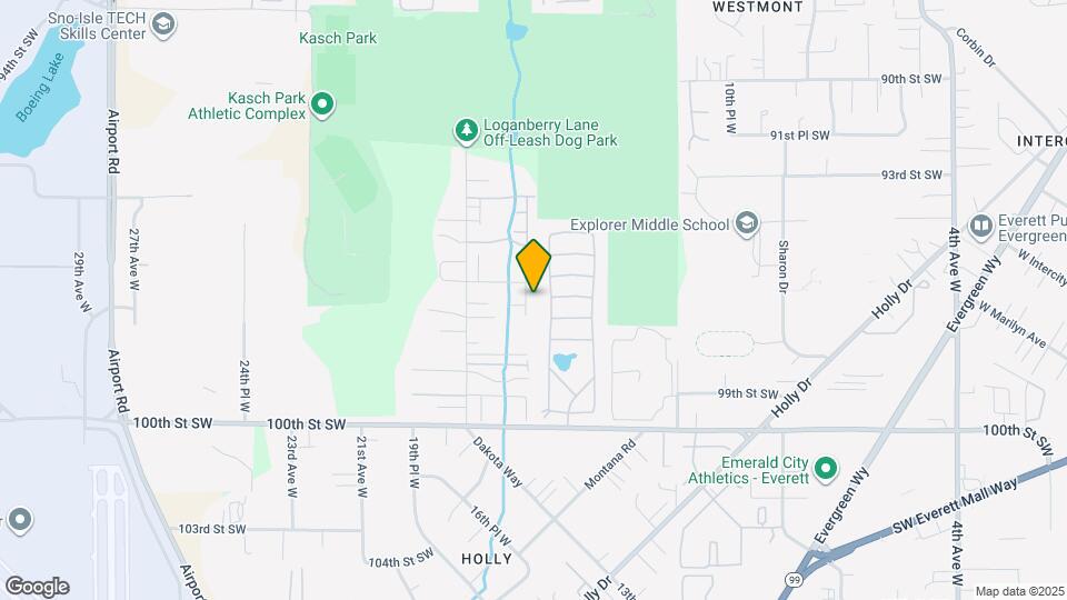 9617 16th Dr W Map and Location Details