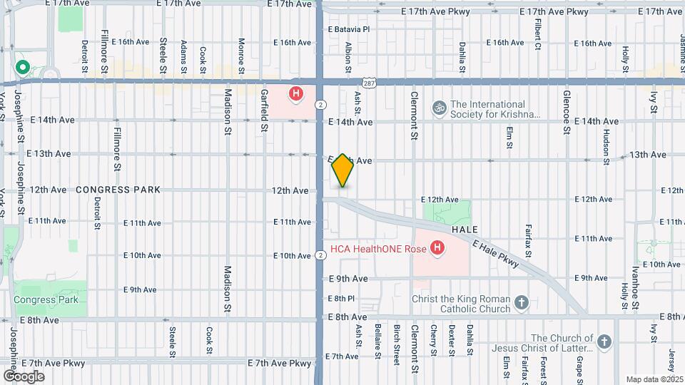 1208-1232 Albion St Map and Location Details